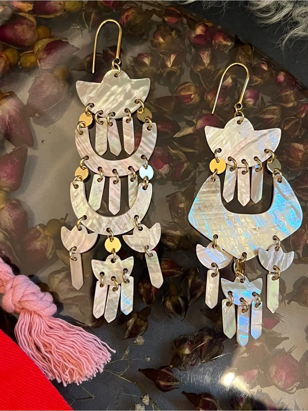 Isabel Marant Mismatched Chandelier Earrings. New!
